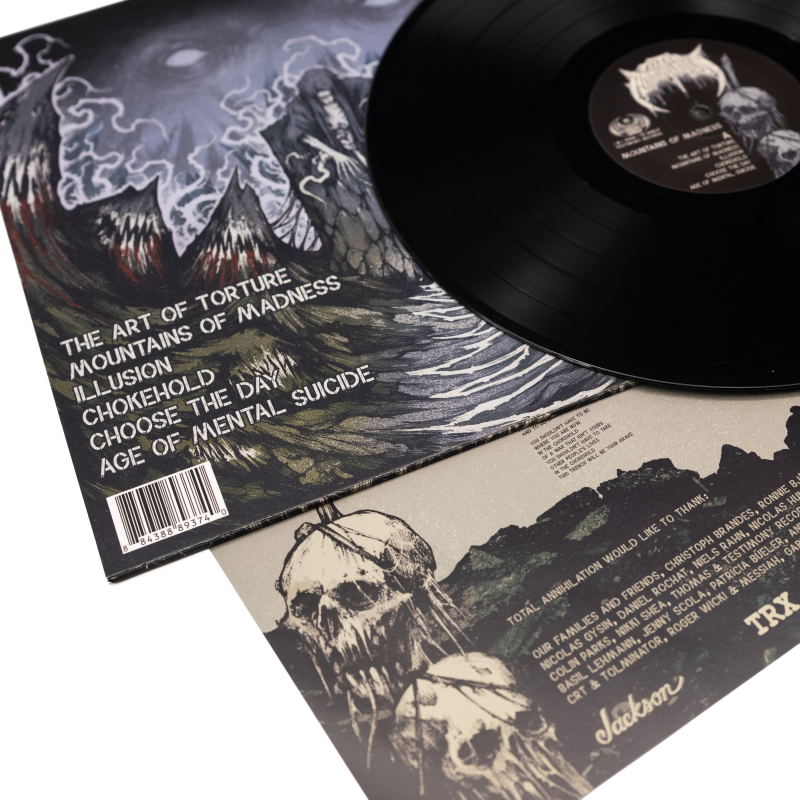 Total Annihilation - Mountains Of Madness Vinyl LP  |  Black