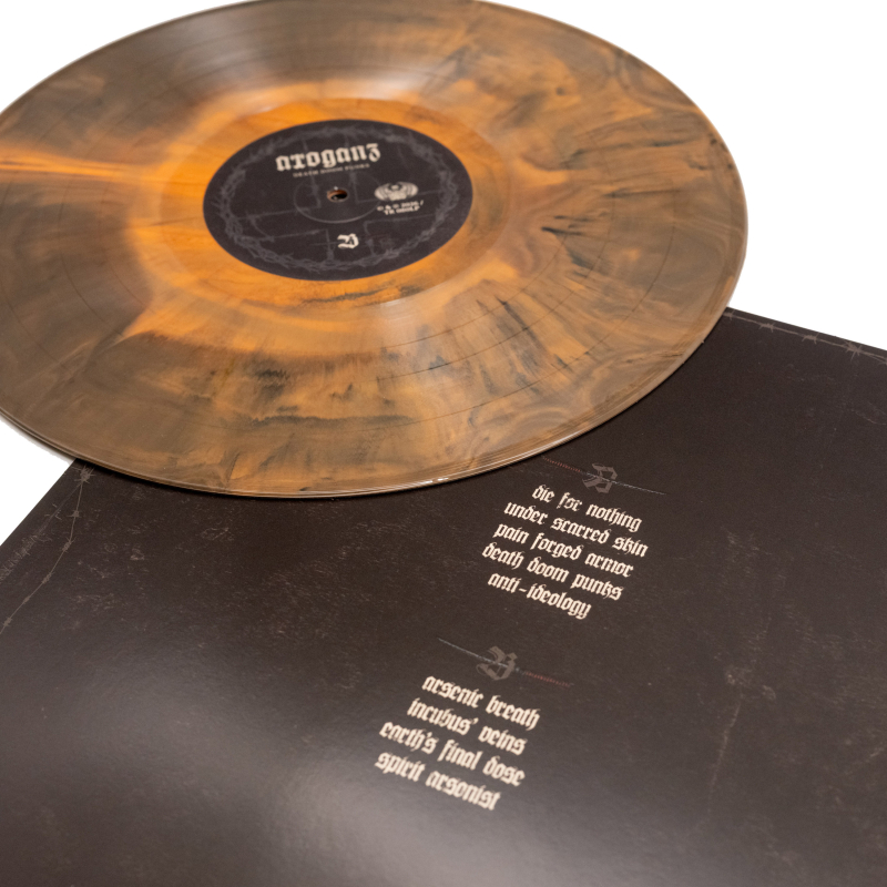 Arroganz - Death Doom Punks Vinyl LP  |  Orange/Black Galaxy