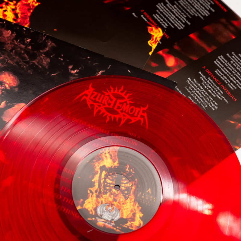 Azure Emote - Cryptic Aura Vinyl LP  |  Red Transparent