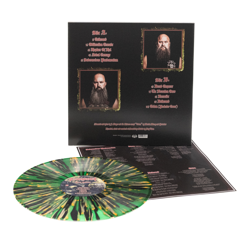 Slaughterday - Dread Emperor Vinyl LP  |  Green/Orange/Black Splatter