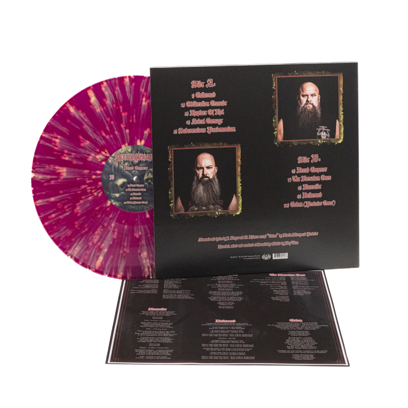 Slaughterday - Dread Emperor Vinyl LP  |  Purple/Yellow Splatter