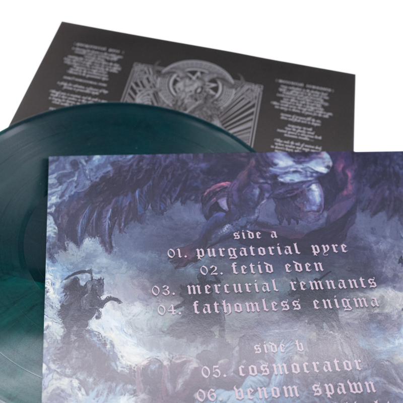 KHNVM - Cosmocrator Vinyl LP  |  Turquoise/Black Marble