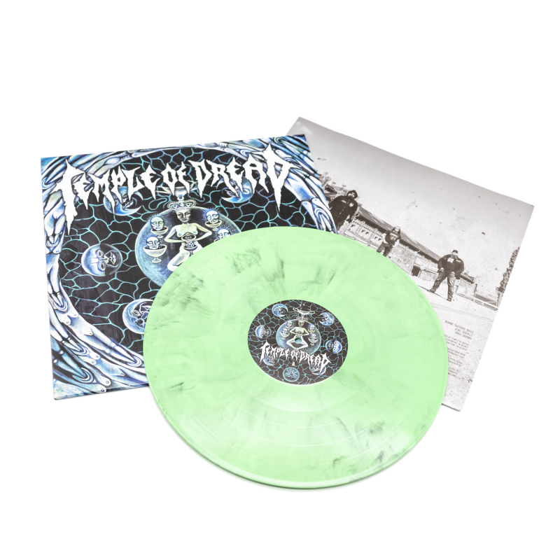 Temple Of Dread - World Sacrifice Vinyl LP  |  Green/Black Marble