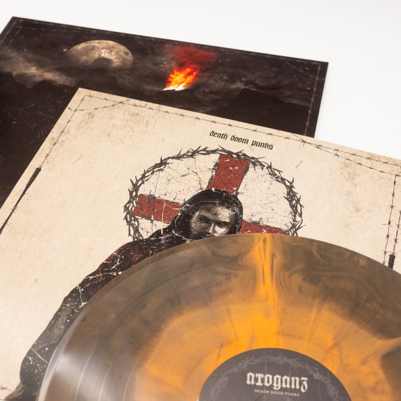 Arroganz - Death Doom Punks Vinyl LP  |  Orange/Black Galaxy